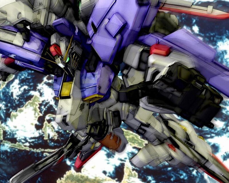 Purple and White Robot