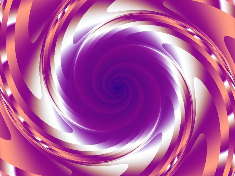 Purple and White Spiral
