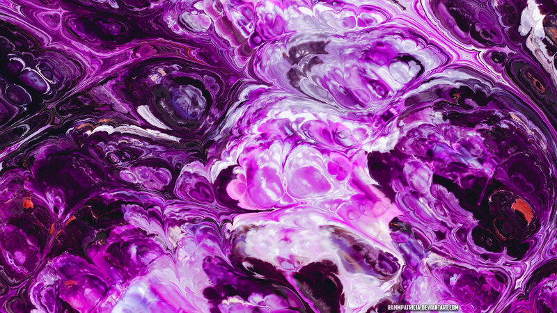 Purple and White Swirls — Dynamic