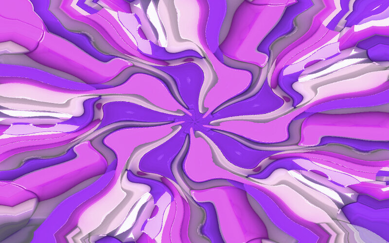 Purple and White Swirls