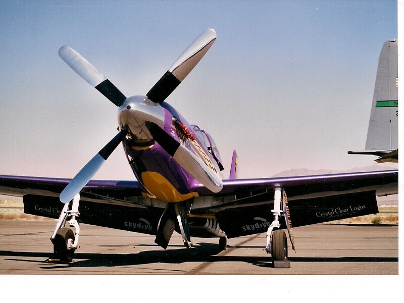 Purple and Yellow Airplane — Neutral