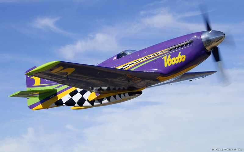Purple and Yellow Airplane