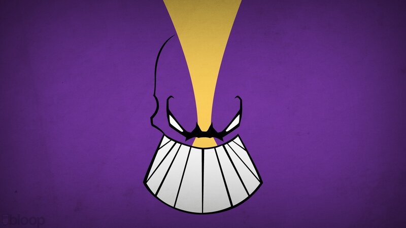 Purple and Yellow Character