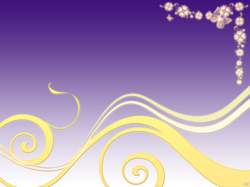 purple and yellow floral design