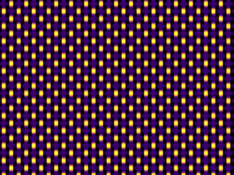 purple and yellow grid pattern