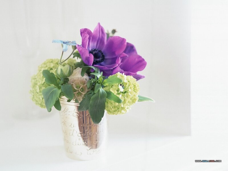 Purple Anemone Bouquet