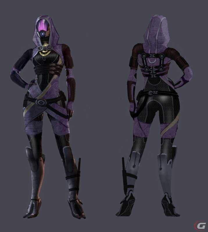 purple armored character design