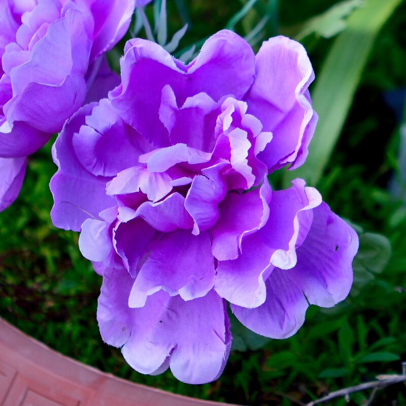 Purple Artificial Flower