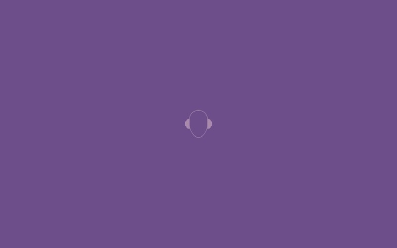 purple background with icon