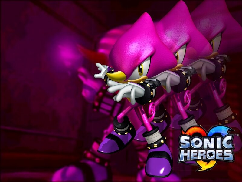 Purple Bird-like Character