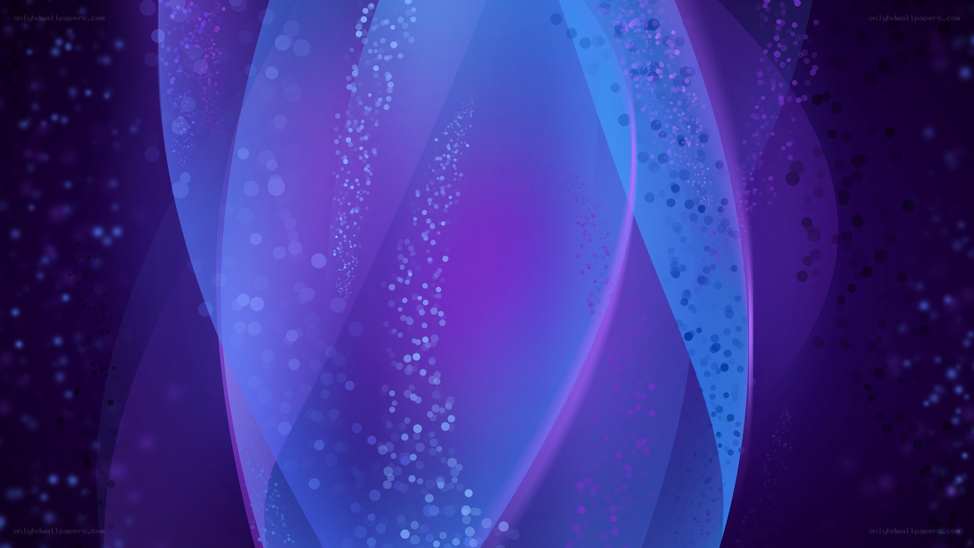purple blue abstract waves