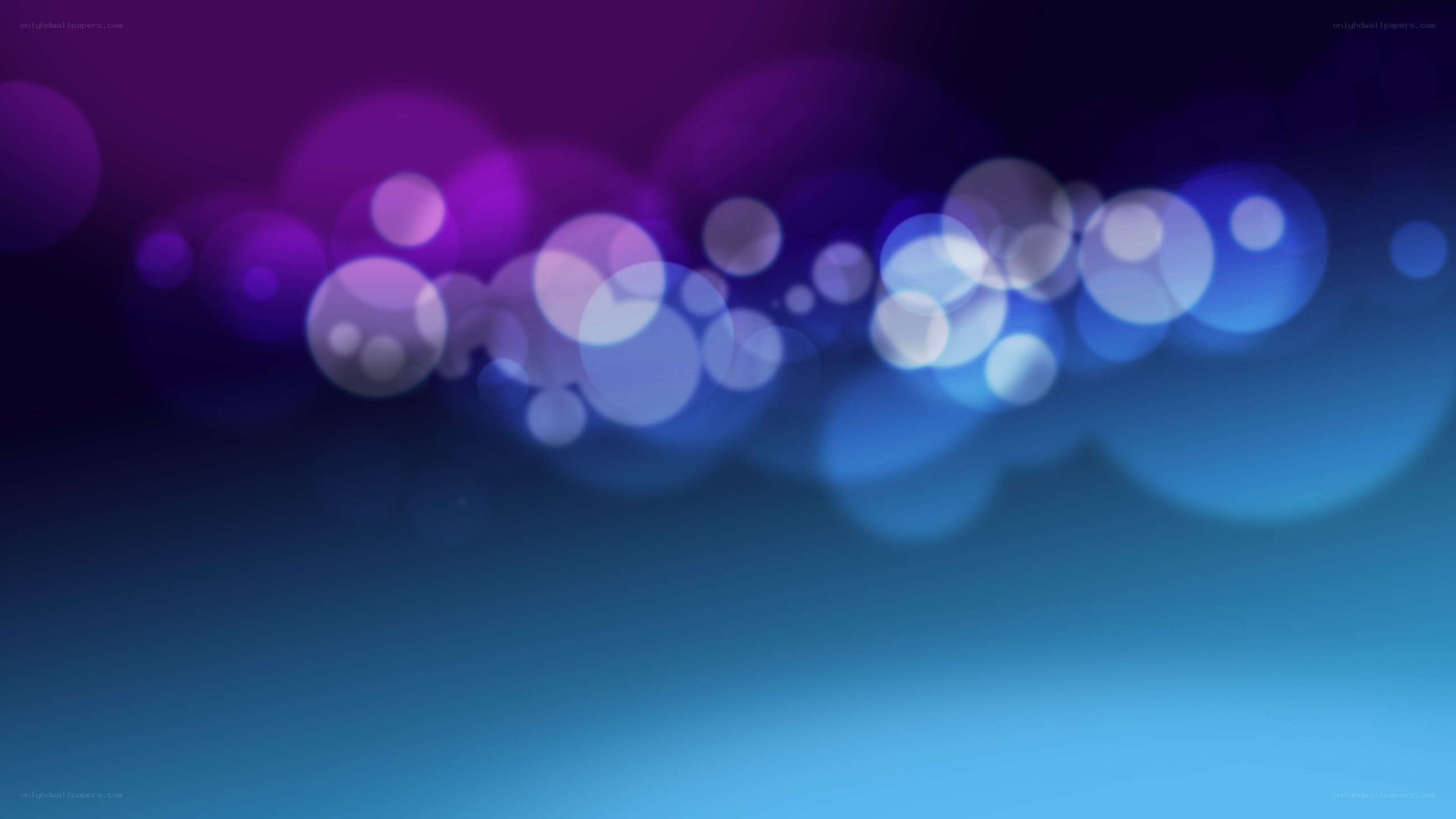 purple blue bokeh lights