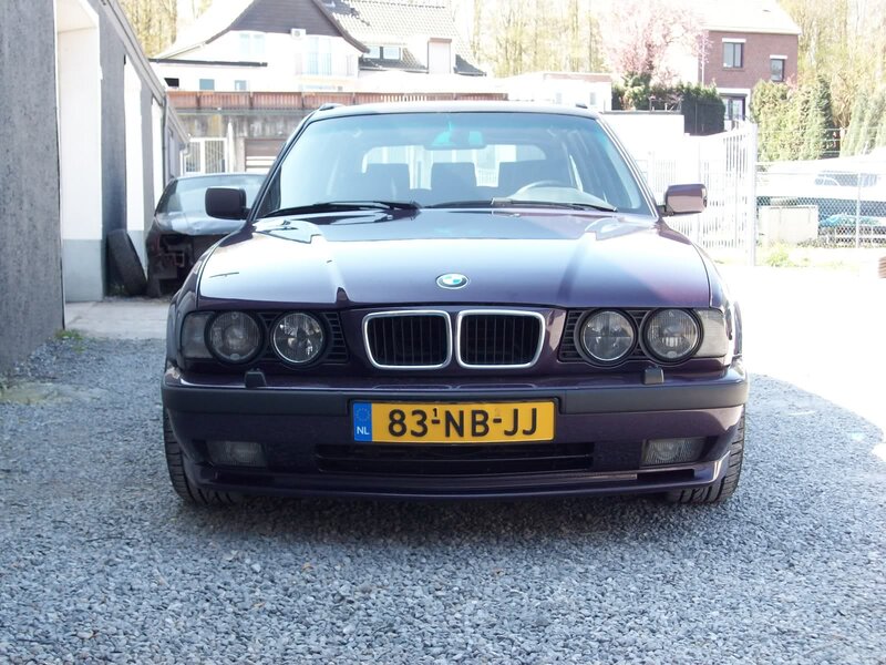 Purple BMW Car