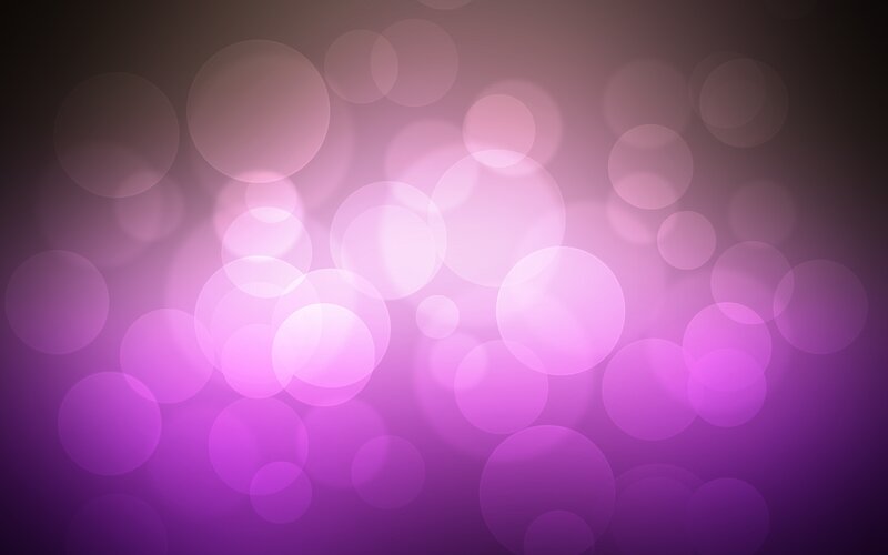 Purple Bokeh Circles — Dreamy, Abstract