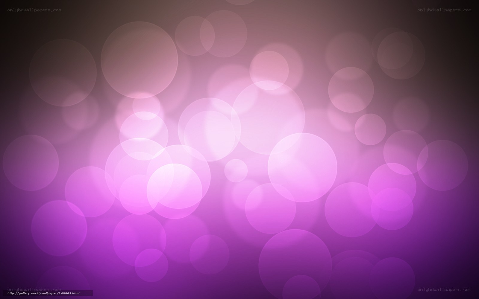 purple bokeh light circles
