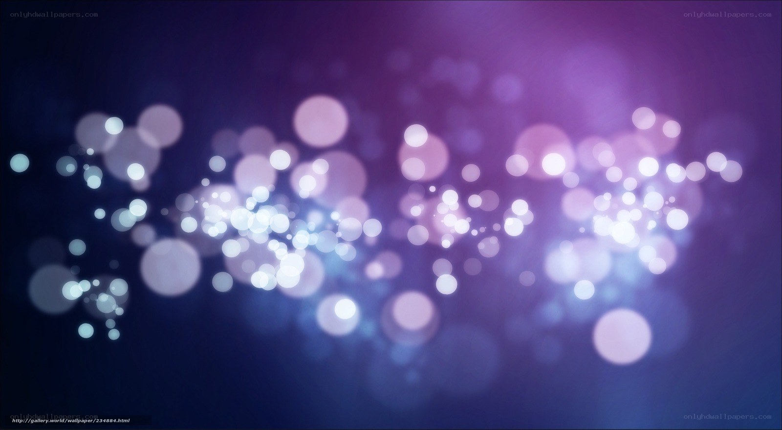 purple bokeh light effect