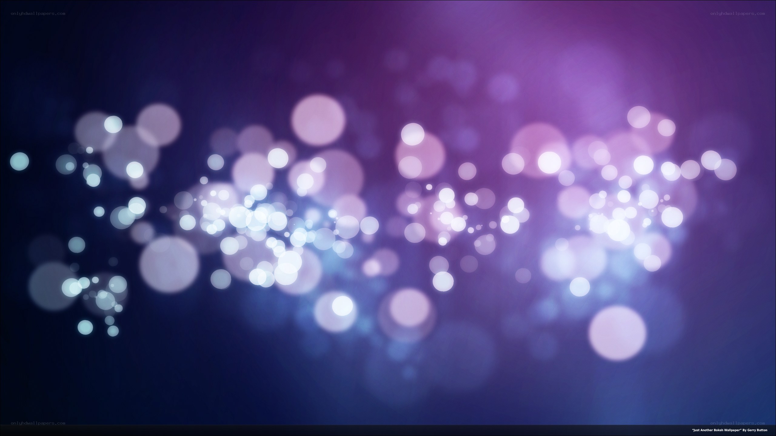 purple bokeh lights