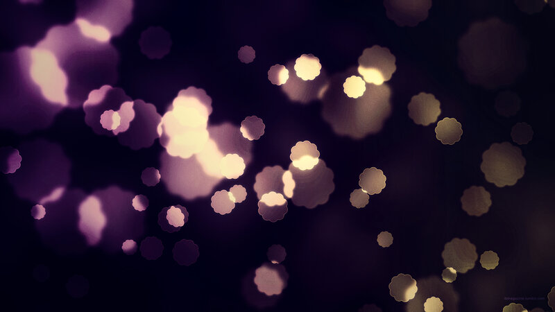 purple bokeh lights background