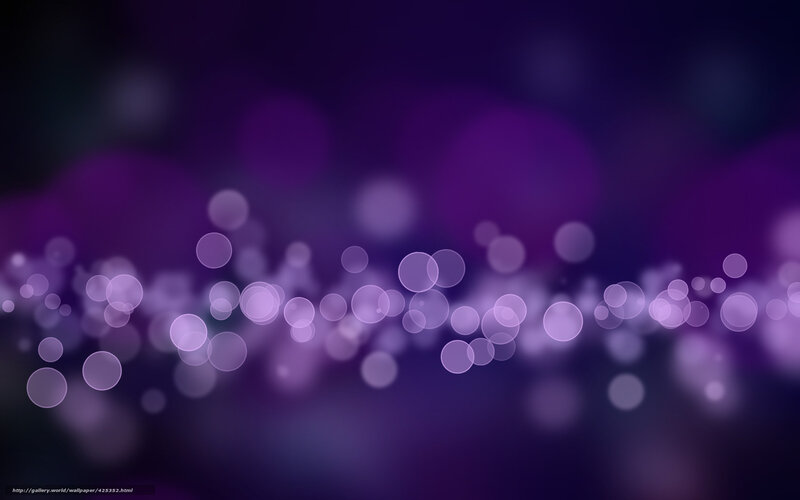 Purple Bokeh Lights — Calm, Abstract, Circles, Blur