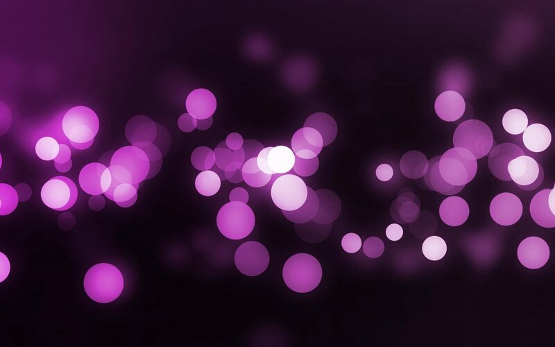 Purple Bokeh Lights — Calm, Abstract, Circles