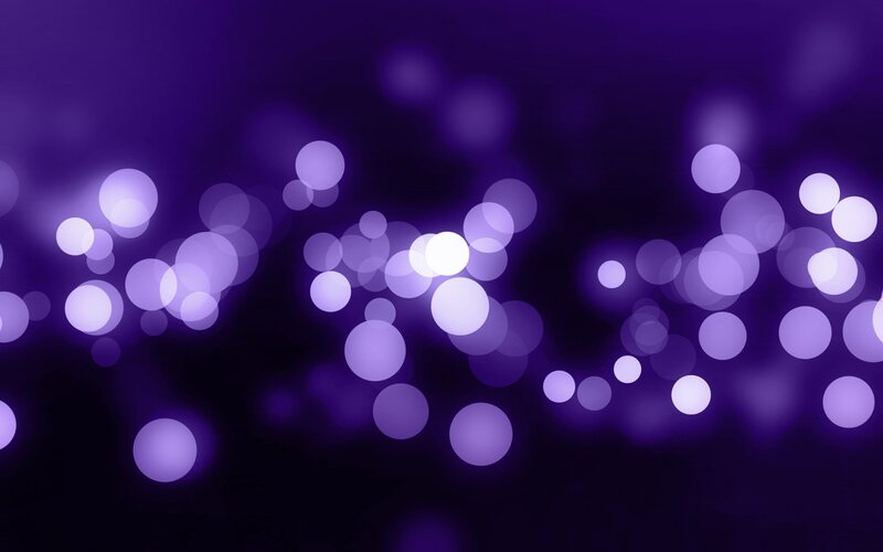 Purple Bokeh Lights — Dreamy, Abstract, Blur