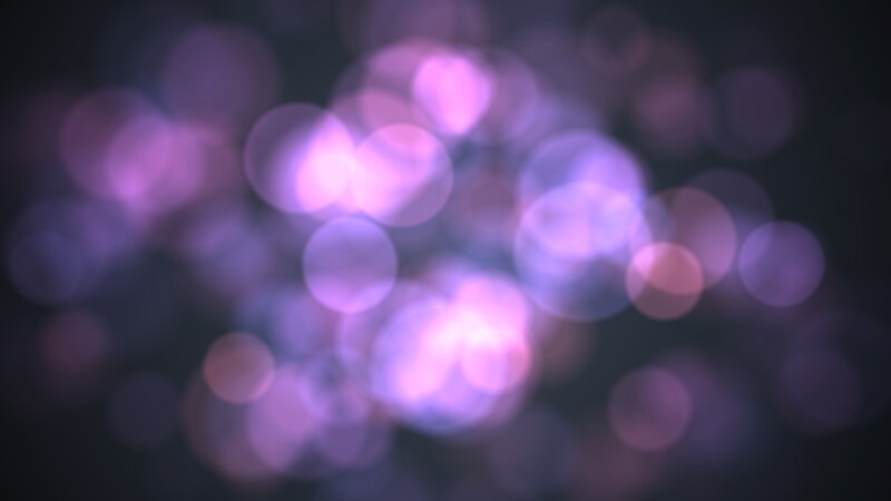 Purple Bokeh Lights — Dreamy, Abstract, Dark Background