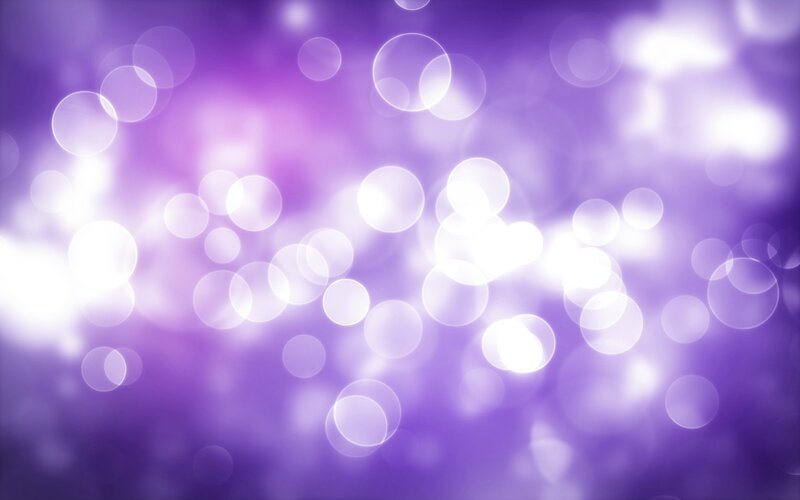 Purple Bokeh Lights — Dreamy, Abstract