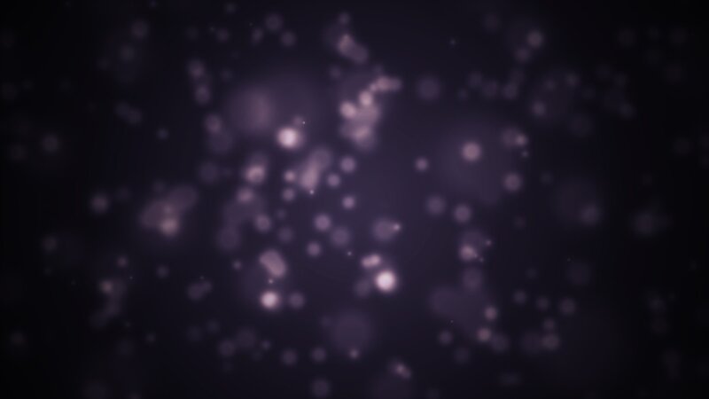 Purple Bokeh Particles — Dreamy