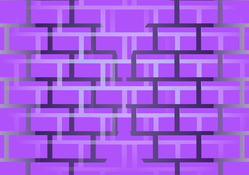 Purple Brick Pattern