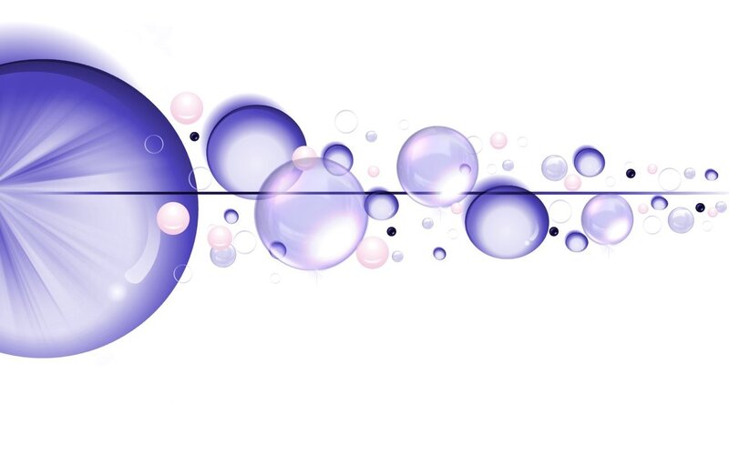 purple bubble abstract design