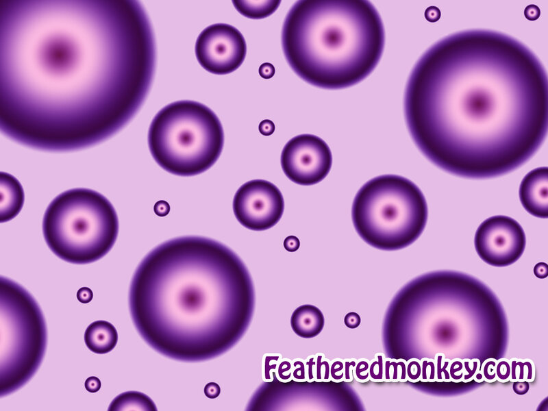 purple bubble pattern