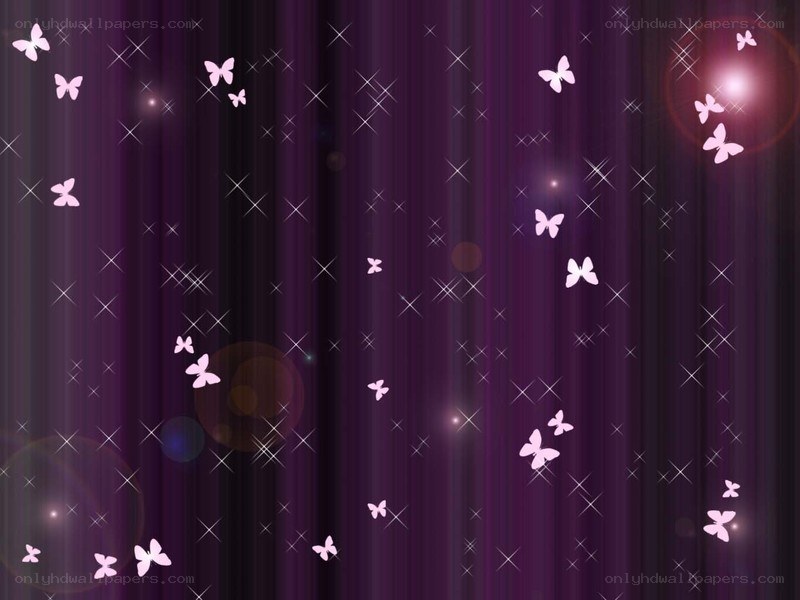 purple butterfly background