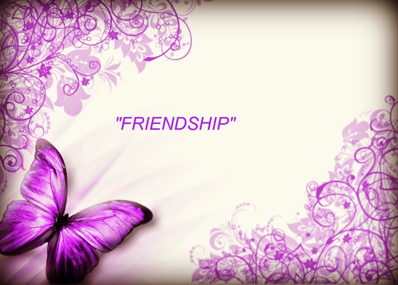 Purple Butterfly — Calm