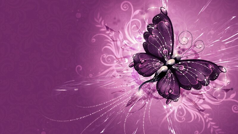 Purple Butterfly — Dreamy