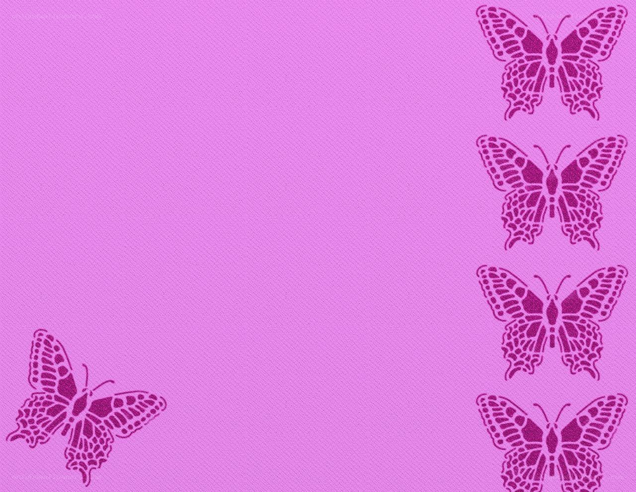 purple butterfly pattern