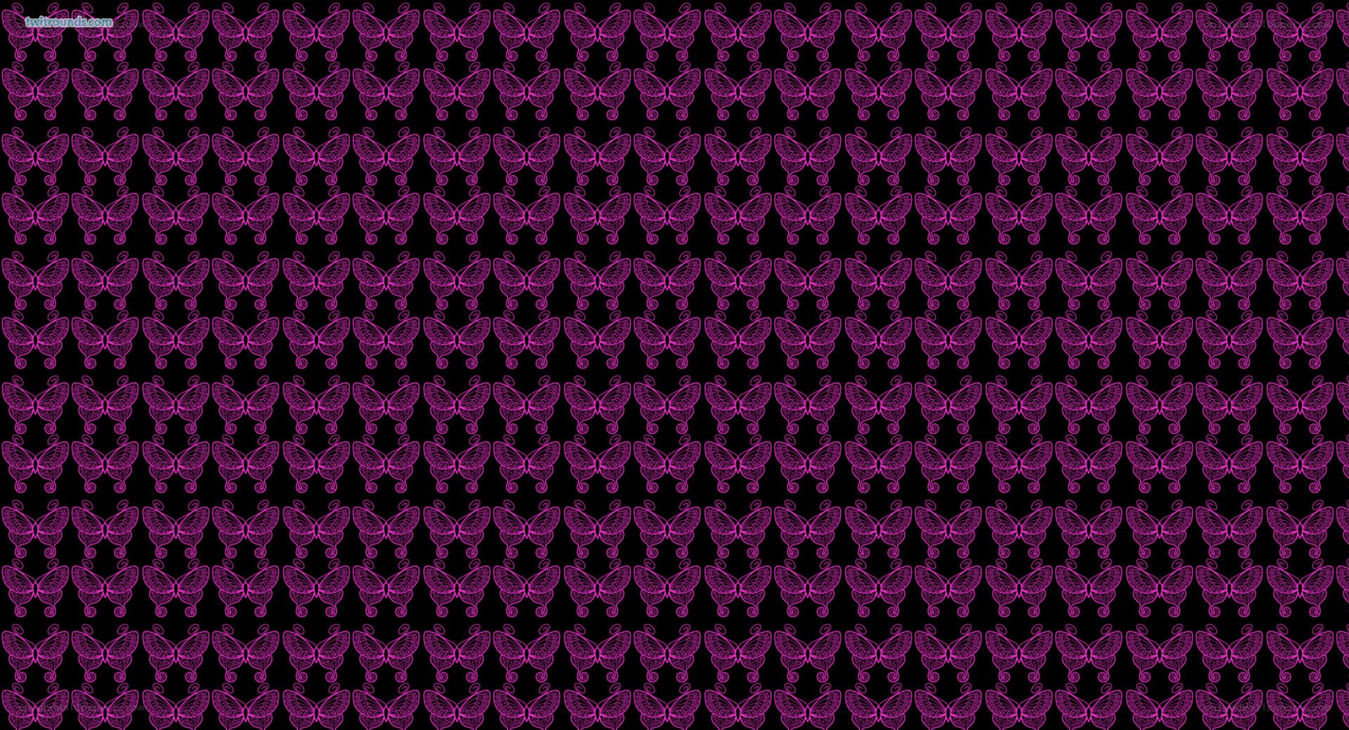purple butterfly pattern