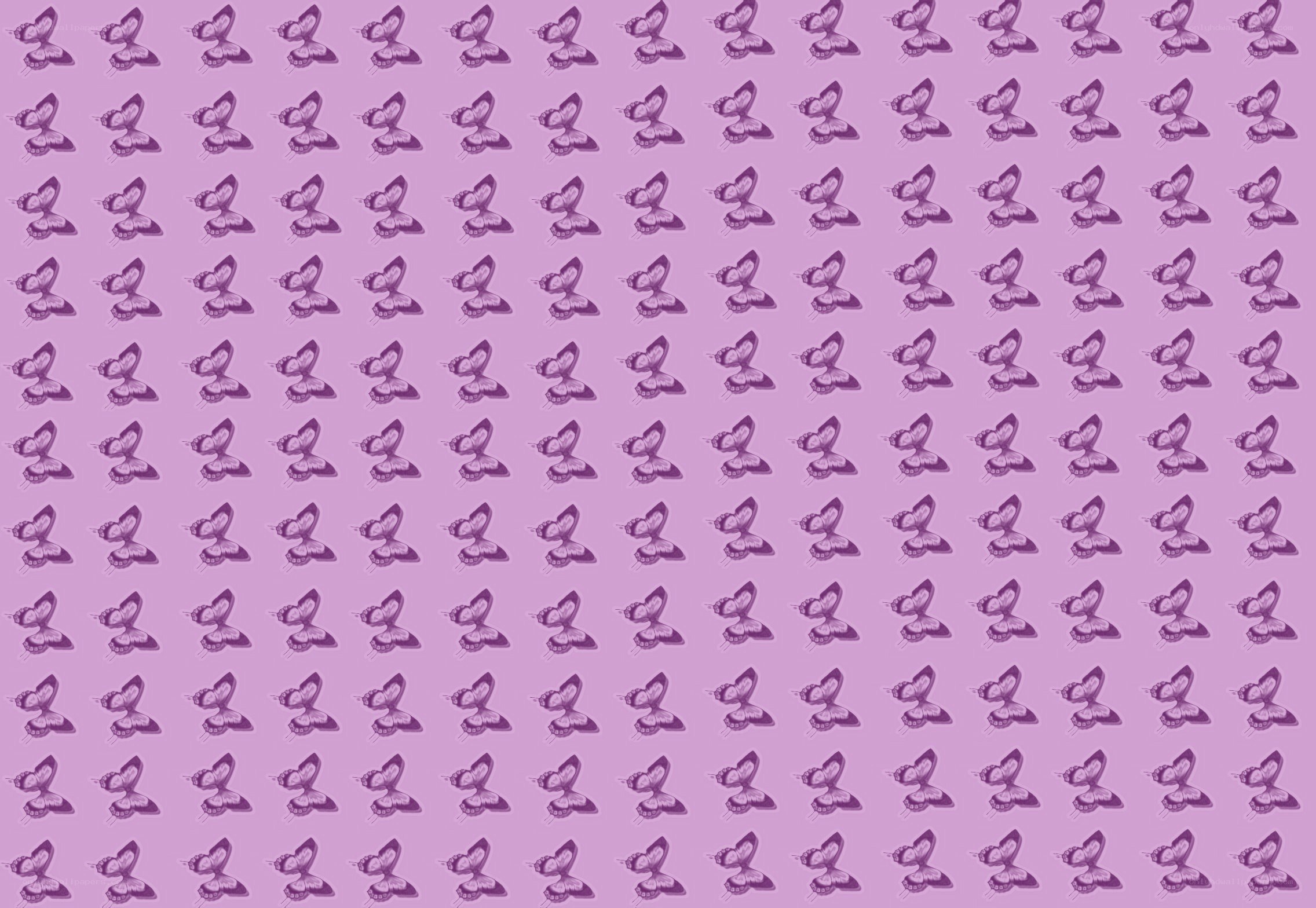 purple butterfly pattern