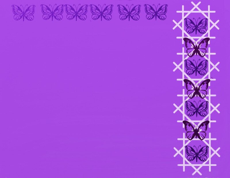 purple butterfly pattern background