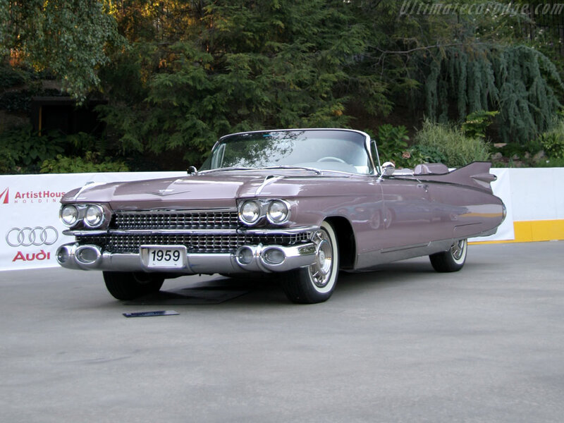 Purple Cadillac Convertible — Calm