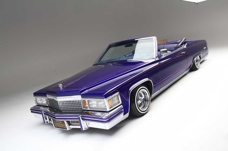 Purple Cadillac Convertible — Showcase