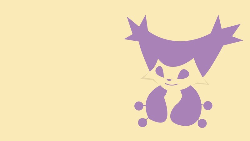 purple cartoon character illustration