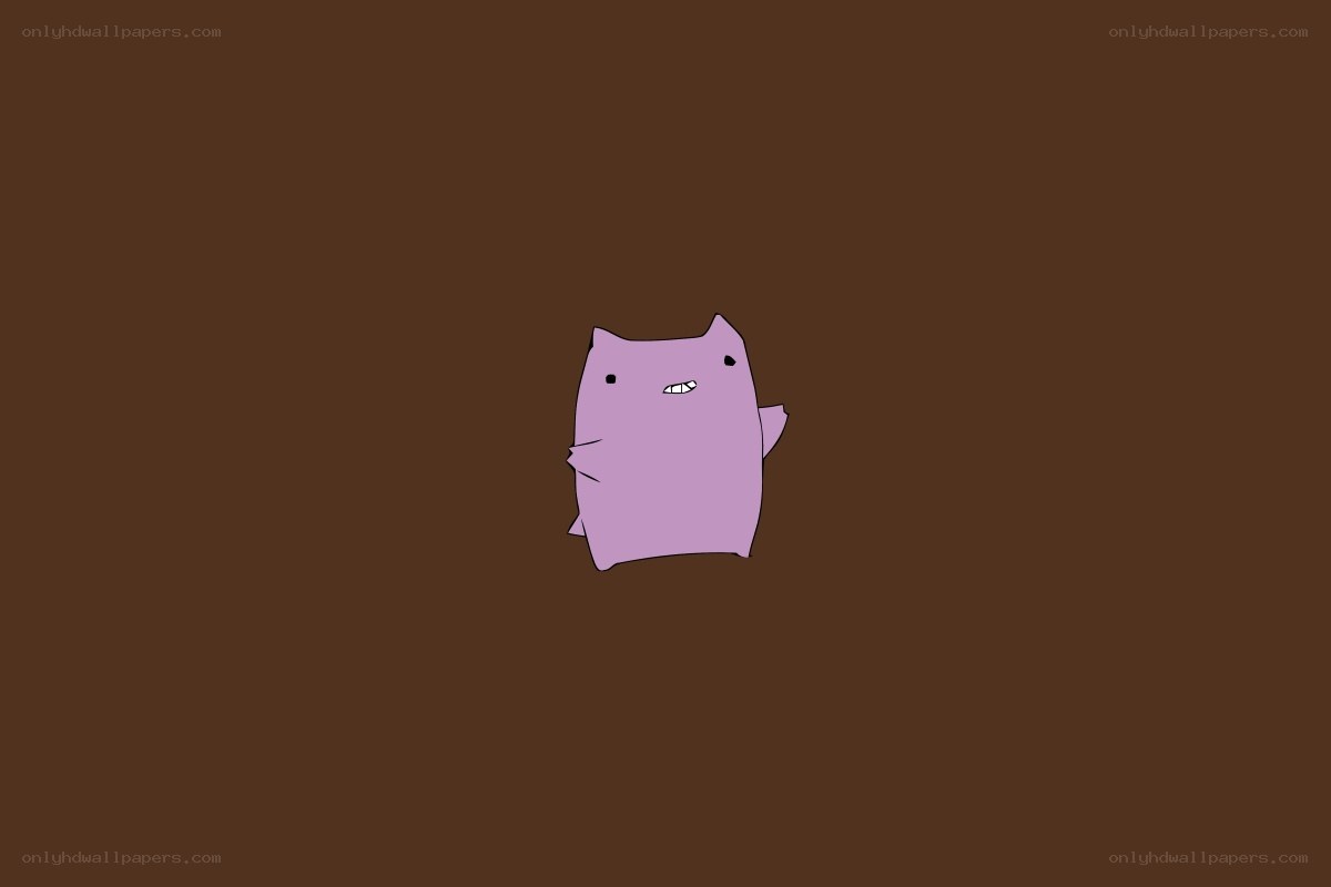 purple cartoon character