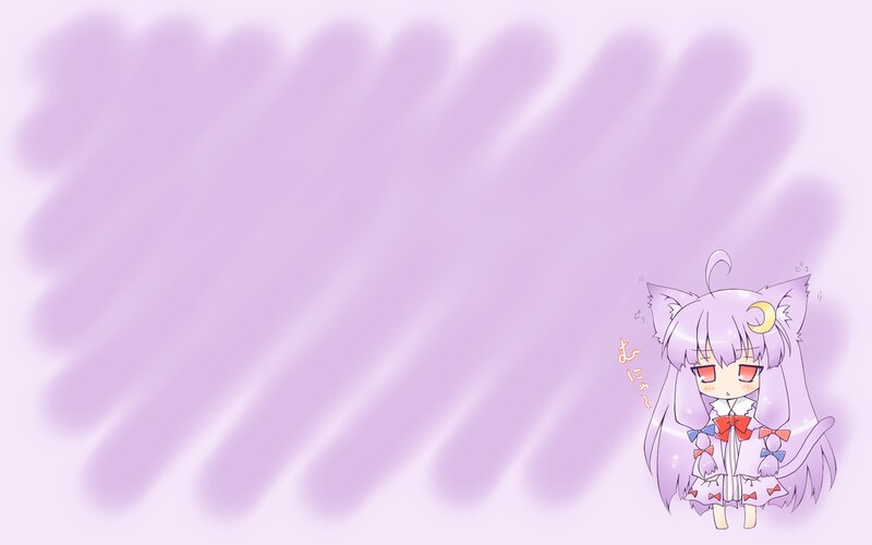 Purple Cat-eared Girl