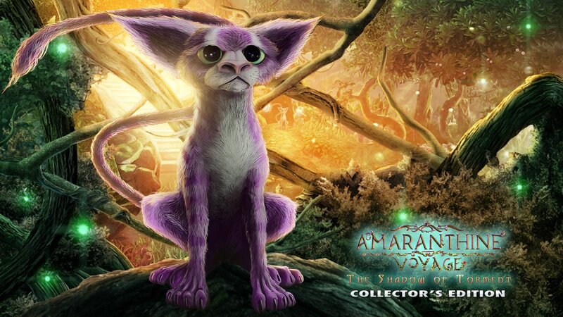 Purple Cat-like Creature — Mystical