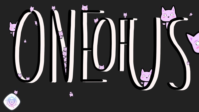 Purple Cats on Letters
