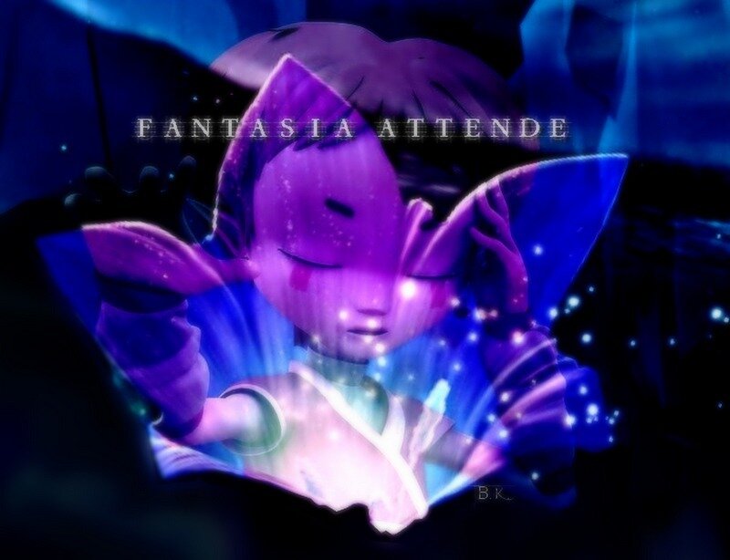 Purple Character with Wings