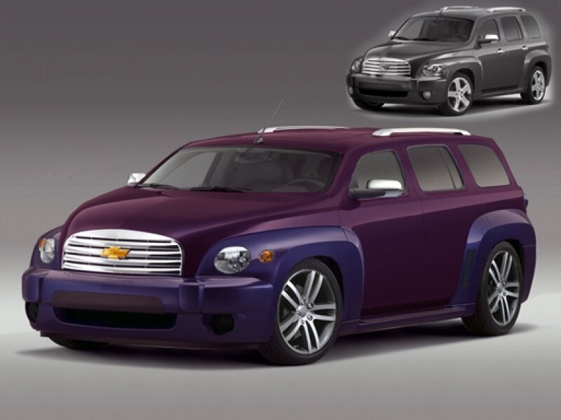 Purple Chevrolet HHR Concept