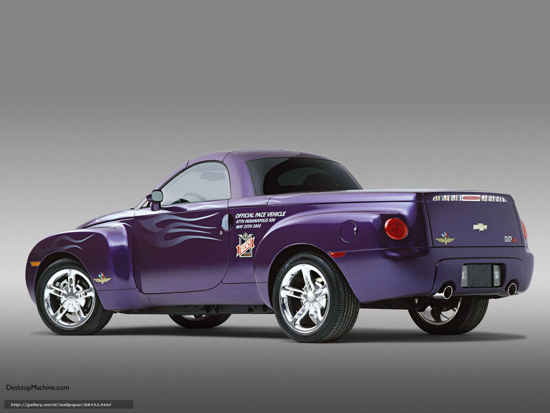 Purple Chevrolet SSR Pace Vehicle
