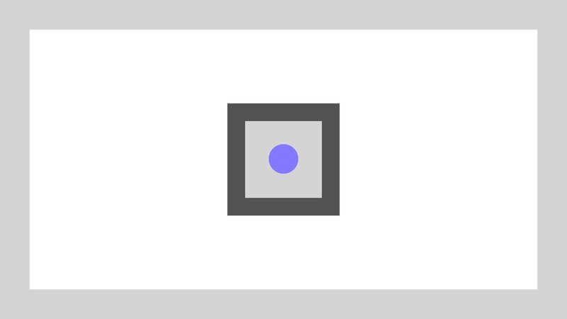 Purple Circle in Square