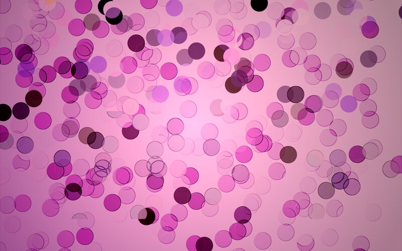 Purple Circles on Pink